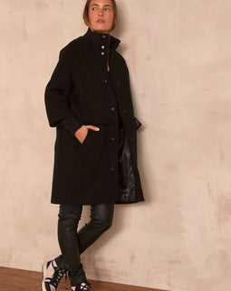 MANTEAU EN LAINE MAGDA