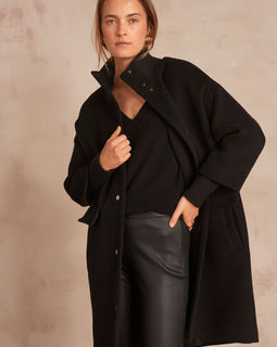 MANTEAU EN LAINE MAGDA