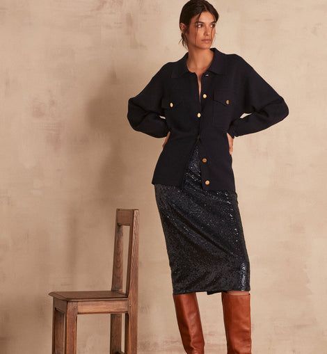 VESTE EN MAILLE BROOKE