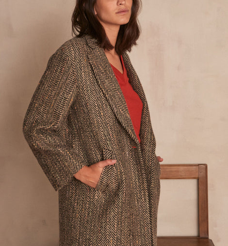 MANTEAU EN LAINE FAITH