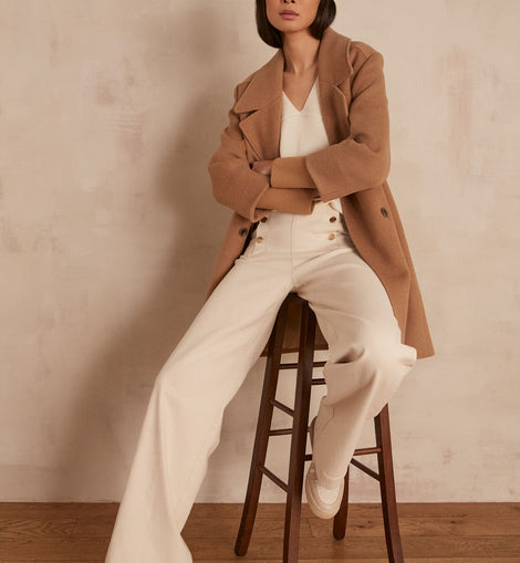 MANTEAU EN LAINE FIRMIN