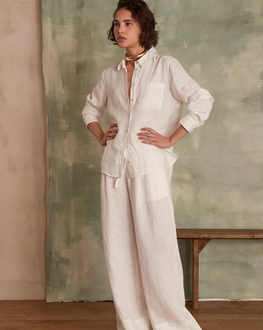 PANTALON EN LIN PRINCE