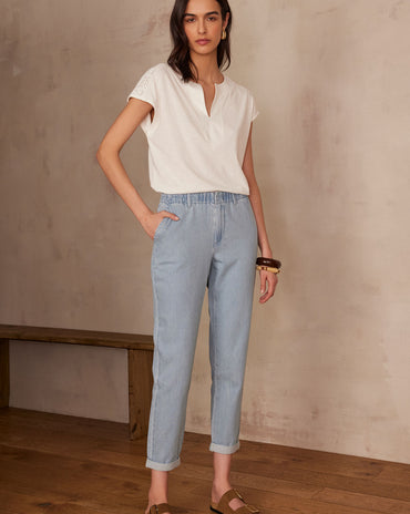 PANTALON CHINO SABIL EN COTON