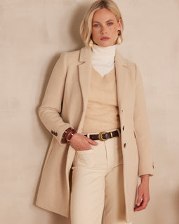 MANTEAU  EN LAINE ANABELLE BIS