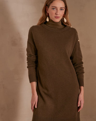 ROBE EN LAINE LINA