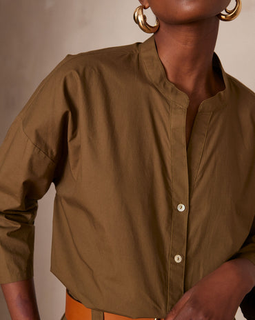 CHEMISE PARTIE EN COTON