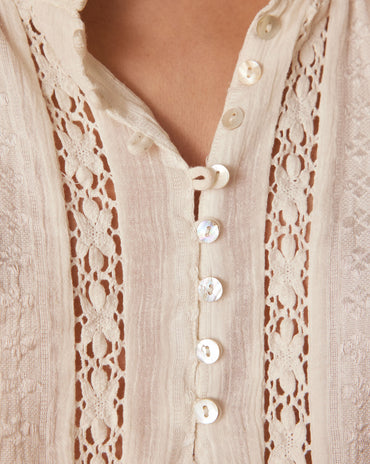 BLOUSE CHERRYNA EN COTON