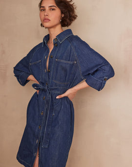 ROBE EN JEAN LILOU