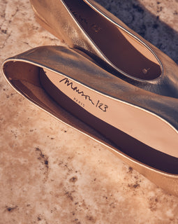 BALLERINES MONA EN CUIR