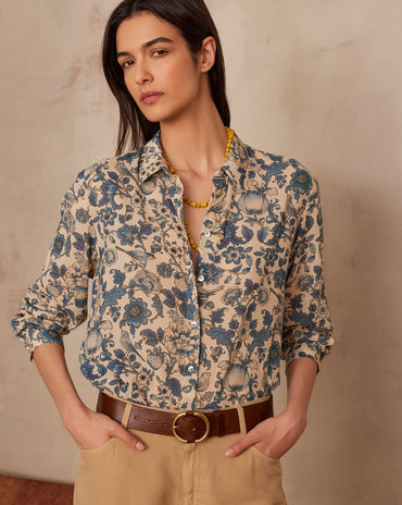 CHEMISIER COLETTE 100% COTON