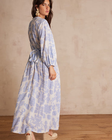 ROBE LONGUE MIRANA EN COTON