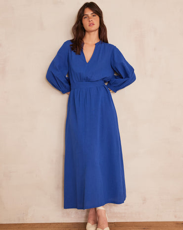ROBE LONGUE MIRANA EN COTON