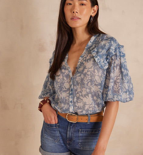 BLOUSE PIO EN COTON