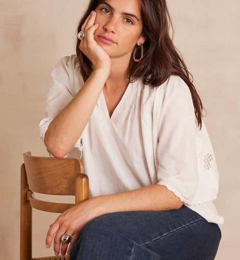 BLOUSE SACHA EN COTON