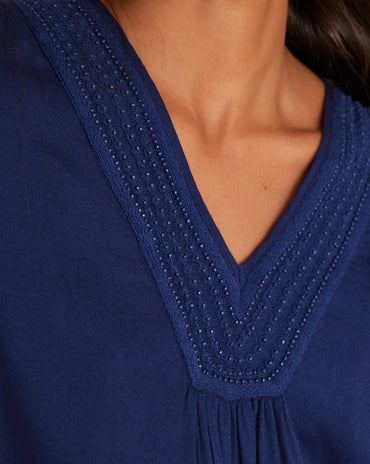 BLOUSE BRODÉE TAYLOR