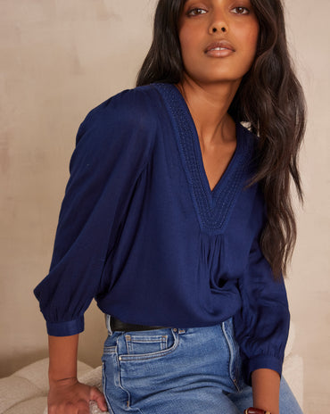 BLOUSE BRODÉE TAYLOR
