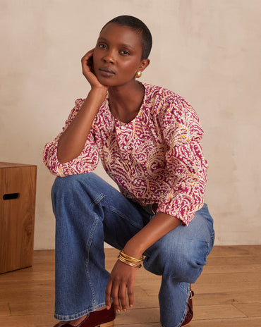 BLOUSE SARAH EN COTON