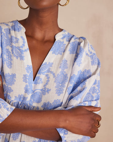 ROBE RACHEL EN COTON