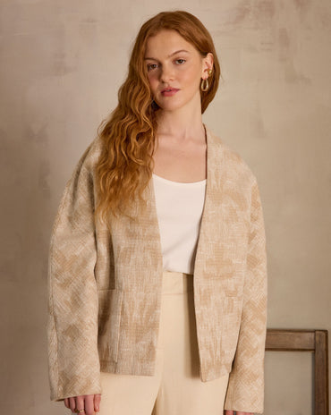 VESTE CAROLINE EN COTON