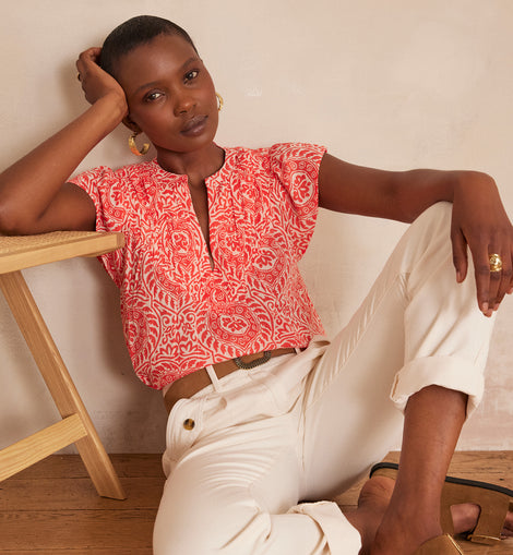 BLOUSE BILLIE EN COTON