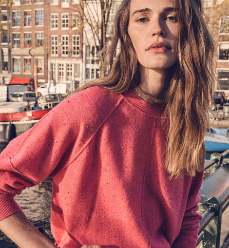 PULL ARY BIS EN 100% CACHEMIRE - 2 FILS