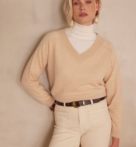 PULL BARY EN 100% CACHEMIRE