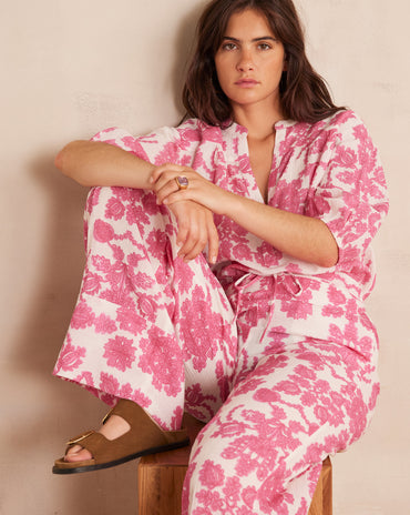 PANTALON PRINCE EN COTON