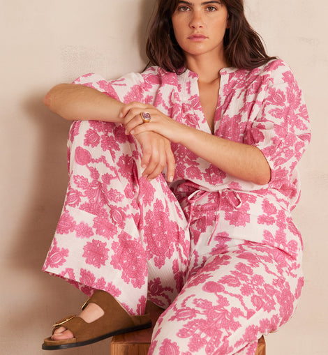 PANTALON PRINCE EN COTON