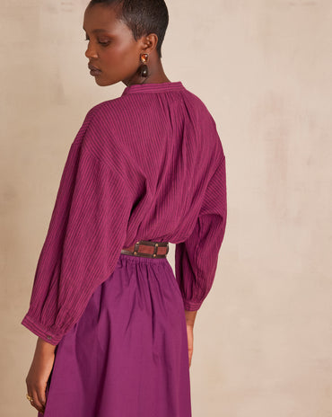 BLOUSE SIGRID EN COTON