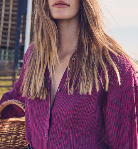 BLOUSE SIGRID EN COTON