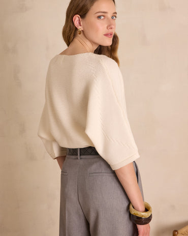 PULL BAMBOU 100% LAINE