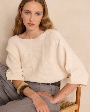 PULL BAMBOU 100% LAINE