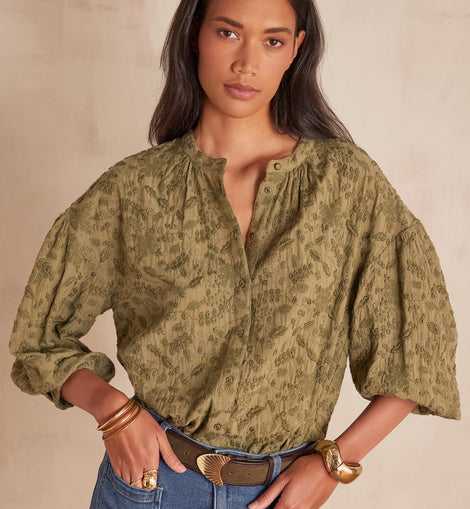 BLOUSE SIENA EN COTON
