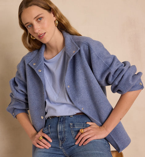 BLOUSON ARTHUR EN LAINE