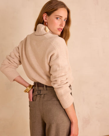 PULL COL V BALTHAZAR EN LAINE