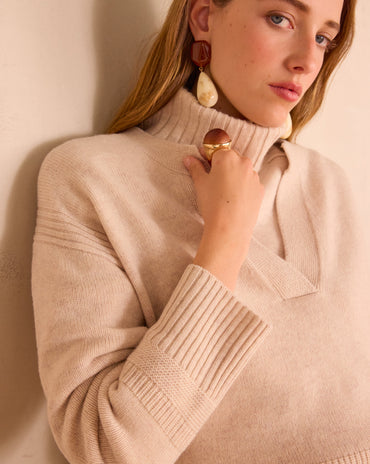 PULL COL V BALTHAZAR EN LAINE