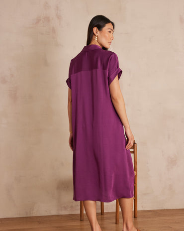 ROBE NAYAA SATINÉE