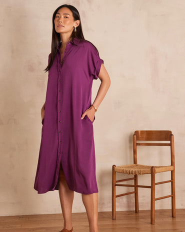 ROBE NAYAA SATINÉE