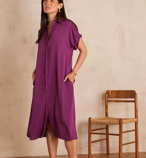 ROBE NAYAA SATINÉE