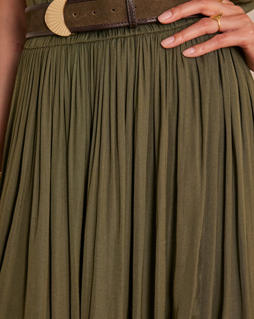 JUPE PLISSÉE CRYSTAL