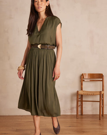 JUPE PLISSÉE CRYSTAL