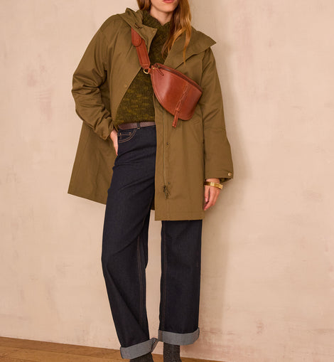 PARKA LONGUE ANITA EN COTON