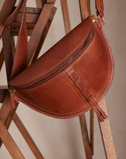 SAC BANANE LUCIEN EN CUIR