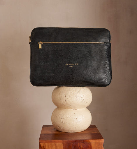 POCHETTE ORDINATEUR LEON EN CUIR