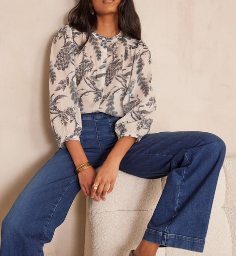 BLOUSE SAPHIR EN COTON