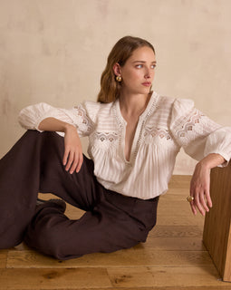 BLOUSE SELENA EN 100% COTON