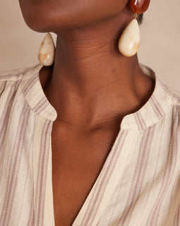 BLOUSE SABRINA EN COTON