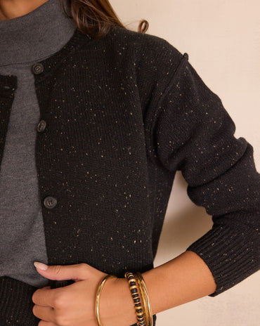 CARDIGAN BAWER 100% LAINE