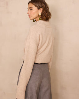 PULL COL MONTANT BEN EN LAINE
