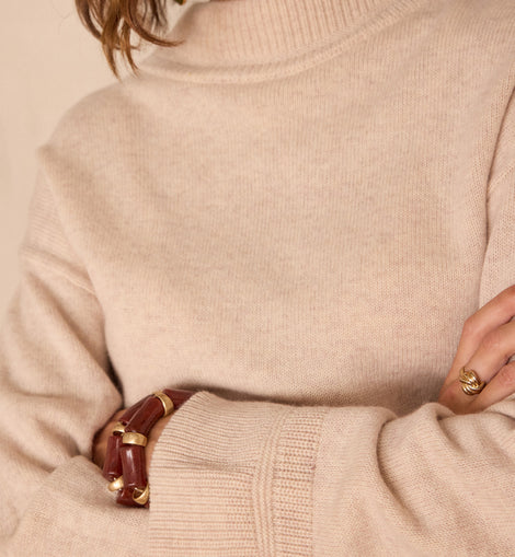 PULL COL MONTANT BEN EN LAINE